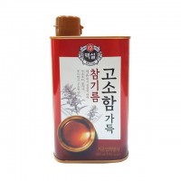 백설 고소함가득참기름400ml