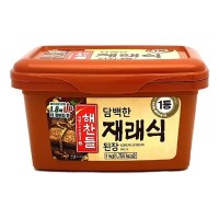 해찬들 담백한 재래식 된장 1kg 1.8배 더 깊어진 맛