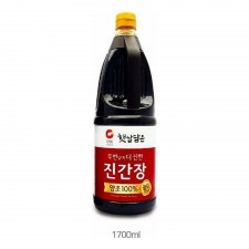 청정원 햇살담은 두번달인 진간장 골드 1700ml 대용량