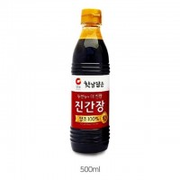 청정원 햇살담은 두번달인 진간장 골드 500ml 요리