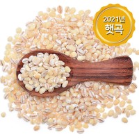 (논앤밭위드) 2021년 햇곡 찰보리(국산) 1kg+1kg