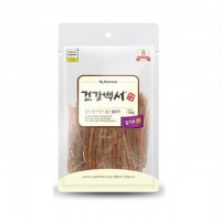 애견간식 건강백서 얇게 썰어먹기 좋은 닭고기 120g