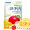 치즈 덴탈 사과 스틱껌 100g 애견…