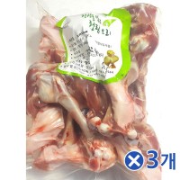 청림 오리 다리뼈 1kg x3개 생식간식 애견생식 생오리