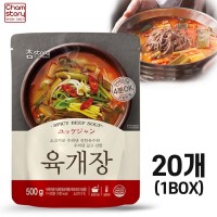 참스토리 육개장 500g 20개 (1박스)