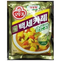 업소용 식당 식자재 오뚜기 순한맛 백세카레 1kg