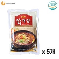 진한식품 닭개장 550g 5개