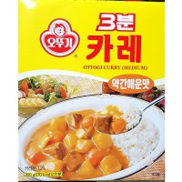 가정 오뚜기 3분 약간매운맛 카레 200g x12 실온보관