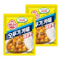 오뚜기 오뚜기카레 매운맛 1kg x 2개