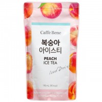 카페베네 복숭아 아이스티 파우치 190ml