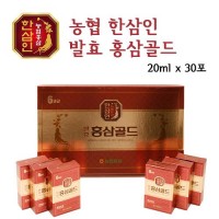 [한삼인] 발효 홍삼골드 20ml × 30포